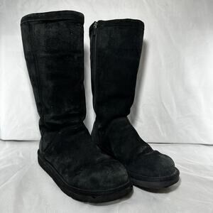 Ugg Women’s Classic Black Boots Tall Size 8